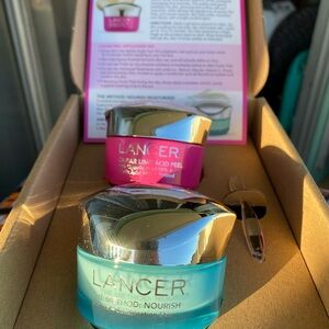 Skincare Peel Set - Pink and Blue